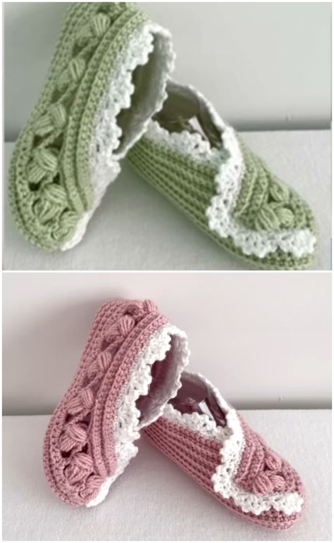 Crochet Beautiful Slippers Video Lesson Candle Crochet, Crochet Shirt Pattern, Diy Crochet Slippers, Crocheted Slippers, Easy Crochet Slippers, Slipper Pattern, Crochet Slipper, Crochet Beautiful, Crochet Slippers Free Pattern