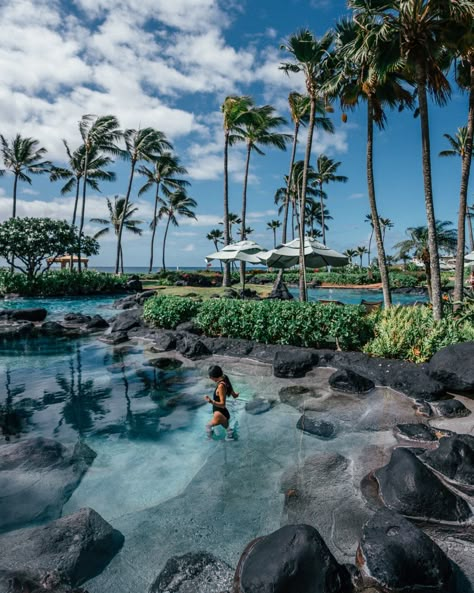 Kauai: One Week Guide to the Garden Isle Hawaii Photo Ideas, Kauai Honeymoon, Grand Hyatt Kauai, Prettiest Beach, Kauai Travel, Kauai Vacation, Hanalei Bay, Luxury Travel Destinations, Hawaii Honeymoon