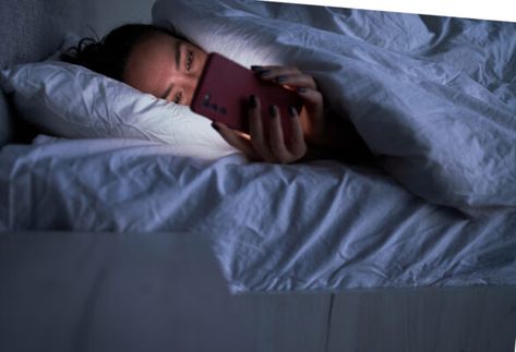 Scrolling on Your Phone in Bed Could Make Your Melatonin Supplements Less Effective, According to Sleep Doctors How To Stop Snoring, Sleeping Too Much, Restorative Sleep, Trouble Sleeping, When You Sleep, Sylvia Plath, Circadian Rhythm, On Phone, Cognitive Behavioral Therapy