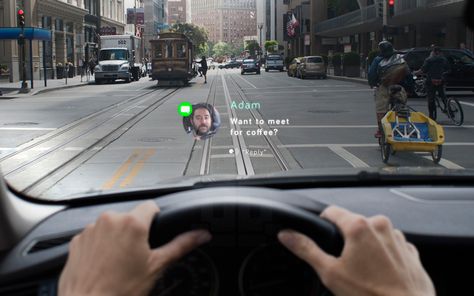 Car Ui, Connected Car, Google Glass, Car Head, Must Have Gadgets, Head Up Display, Smart Car, Car Windshield, Cool Tech