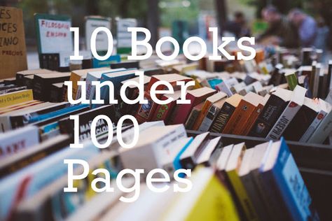 Books Under 100 Pages, Quick Reads Books, Mahendi Designs, Tea Aesthetic, Esl Teaching Resources, Tbr Pile, Cramps Relief, Short Novels, 100 Books To Read