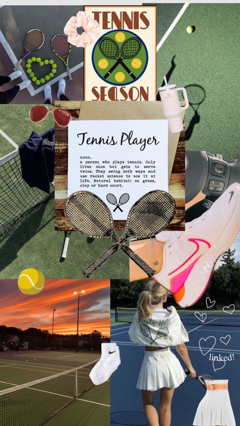 #tennisaesthetic #tennis #aestehthic #awsugarbean Tennis Wallpaper, Tennis Lifestyle, Tennis Pictures, Tennis Aesthetic, Tennis Quotes, Asthetic Picture, Tennis Life, Miraculous Ladybug Movie, Play Tennis