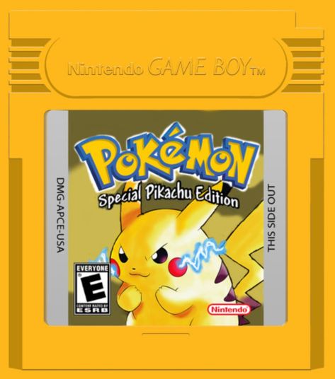 Pokemon Yellow Gameboy, Pokémon Gameboy, 2000s Games, Pokemon Game Boy, Retro Pokemon, Pokémon Yellow, Gameboy Cartridge, Classic Pokemon, Gameboy Pokemon