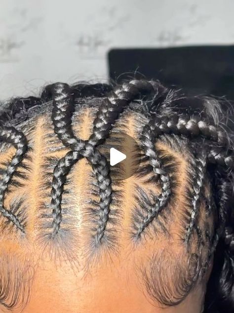 FORBOSSESONLY. on Instagram: "~HALF SEW-IN HALF FEED-INS😍~ ~STYLE: HALF SEW-IN HALF FEED-INS ~ ~ #protectivestyles #neatbraids #blackgirlmagic #pengblackgirls #naturalhairstyles #boxbraids #butterflylocs #locs #feedinbraids #feedins #hair #hairstylist #popsmoke #stitchbraids #uk #london #explorepage #viral #bosseffect" Half Up Half Down Feed In Braids, Half Braided Half Sew In, Feed Ins, Half Braid, Feed In Braids, Stitch Braids, Uk London, February 9, Sew In