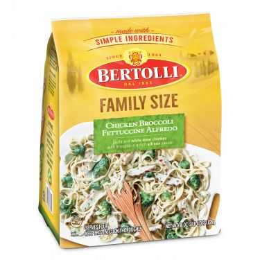 Frozen Meals - Bertolli Chicken Broccoli Fettuccine, Garlic Alfredo Pasta, Chicken Broccoli Fettuccine Alfredo, Broccoli Fettuccine Alfredo, Parmesan Cheese Sauce, Chicken Carbonara, Frozen Pasta, Pasta Recipes Alfredo, Chicken Florentine