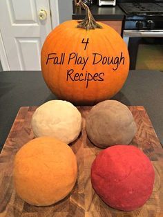 Fall Play Dough, Fall Playdough, Halloween Play Dough, Play Dough Recipes, Best Playdough Recipe, Preschool Fall, Fall Preschool Activities, Sensory Ideas, Dough Recipes