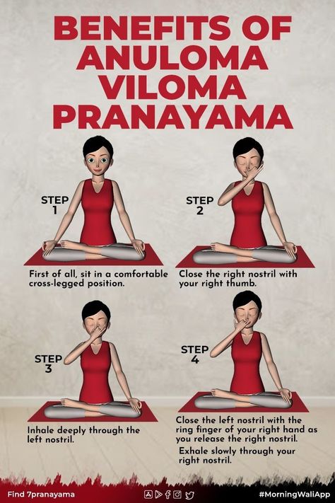 Anulom Vilom Pranayam, Yoga Terms, Nostril Breathing, Yoga Activities, Yoga Mudra, Yoga Teacher Resources, Pranayama Breathing, Pranayama Yoga, Learn Yoga Poses