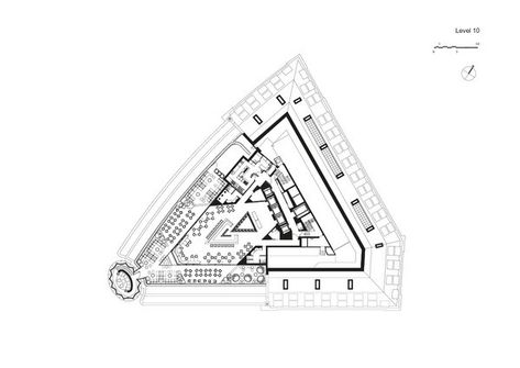 Gallery of ME Hotel / Foster and Partners - 26 Restaurant Plan Design, Foster And Partners, Restaurant Plan, Hotel Floor Plan, Hotel Floor, Hotel Plan, Foster Partners, Architecture Design Drawing, Hotel Project