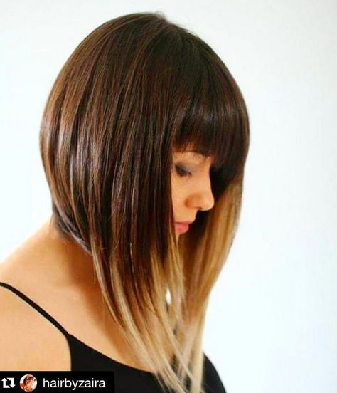 Golvende Pony, Long Angled Bob Hairstyles, Long Angled Bob, Trendy Bob, Line Bob Haircut, Angled Bob Hairstyles, Trendy Bob Hairstyles, Shoulder Length Bob, Bob Hairstyles With Bangs