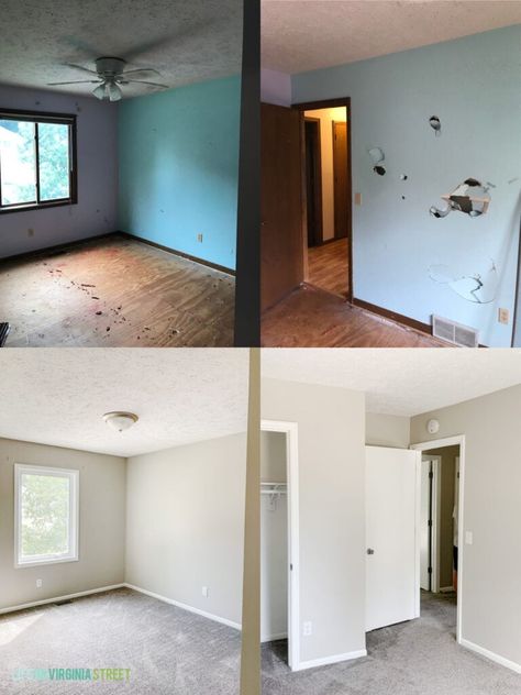 Rental House Renovation Reveal House Renovation Ideas, Life On Virginia Street, Investment Company, Renovation Budget, White Shaker Cabinets, Rental House, Investment Properties, Real Estate Investment, Long Term Rental