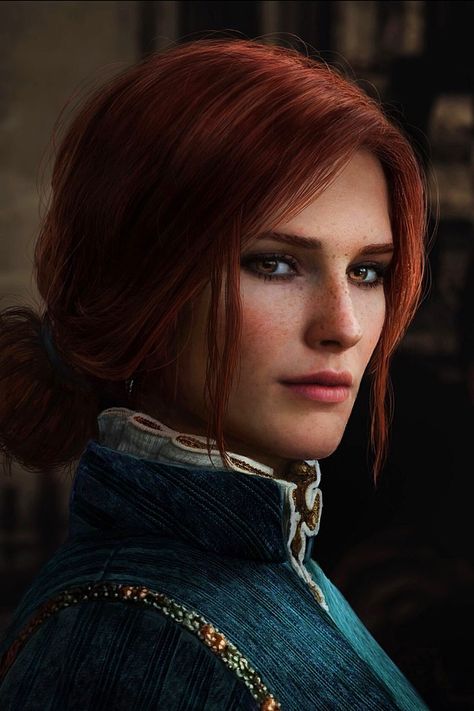 Triss Merigold - Astor Alexander Triss Merigold Witcher 3, Witcher Triss, Photorealistic Portraits, Witcher Wallpaper, The Witcher Game, The Witcher Wild Hunt, Triss Merigold, The Witcher Books, Witcher Art