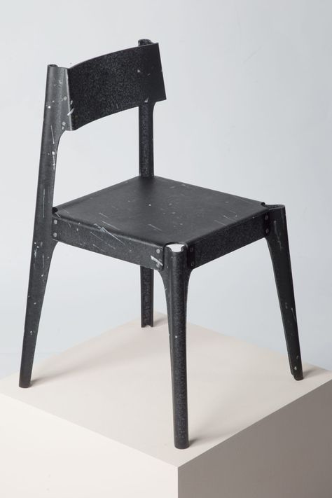 Substantial Chair | Leibal Chair Inspiration, Studio Layout, Minimalist Chair, Curtain Headings, Recycled Plastic Furniture, Single Chair, Plastic Furniture, Food Court, Chair Legs