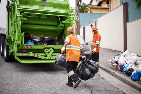 Stock Photo : One street at a time... Rubbish Removal, Garbage Collection, Trash Day, Junk Removal Service, Waste Collection, Junk Removal, Removal Company, Waste Disposal, Environmental Health