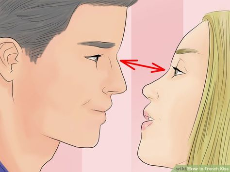 Image titled French Kiss Step 4 French Kiss Meaning, How To Kiss Someone, Kissing Comics, Practice Kissing, Kiss French, French Tip Toes, Kiss Meaning, Tongue Kissing, How To Kiss