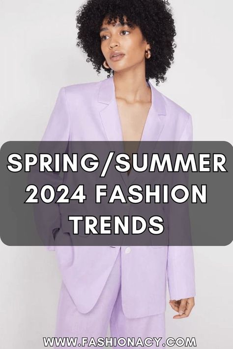 Spring/Summer 2024 Fashion Trends Spring Summer Fashion Trends, Color Trends Fashion, Skirt Trends, Spring Summer Trends, Womens Fashion Inspiration, Runway Trends, Spring Summer 2024, Spring Fashion Trends, Summer Fashion Trends