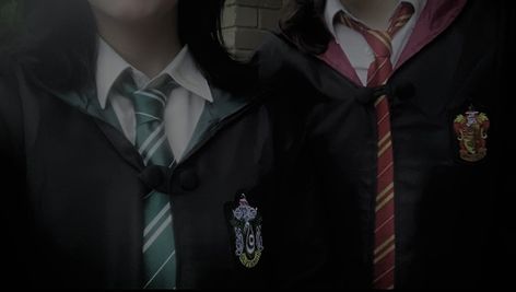 Gryffindor Slytherin Couple, Slytherin Gryffindor Aesthetic, Slytherin X Gryffindor Aesthetic, Gryffindor And Slytherin Friendship, Slytherin Gryffindor Relationship, Slytherin X Gryffindor Couple, Gryffindor And Slytherin Relationship, Gryffindor Slytherin Couple Aesthetic, Slytherin And Gryffindor Aesthetic