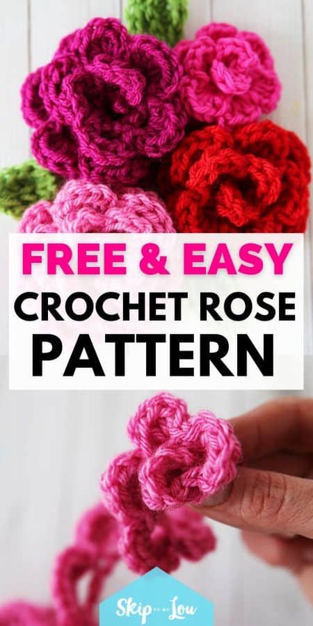 Free Crochet Rose Pattern, Easy Crochet Rose, Amigurumi Projects, Crochet Rose Pattern, Crochet Flowers Easy, Crochet Flowers Free Pattern, Fantasy Creature, Valentines Crochet, Crochet Sunflower