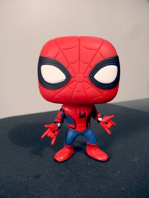 Spiderman Figurines, Spiderman Pop, Octopus Painting, Baby Spiderman, Pop Figurine, Funko Pop Dolls, Funk Pop, Pop Dolls, How To Make Clay