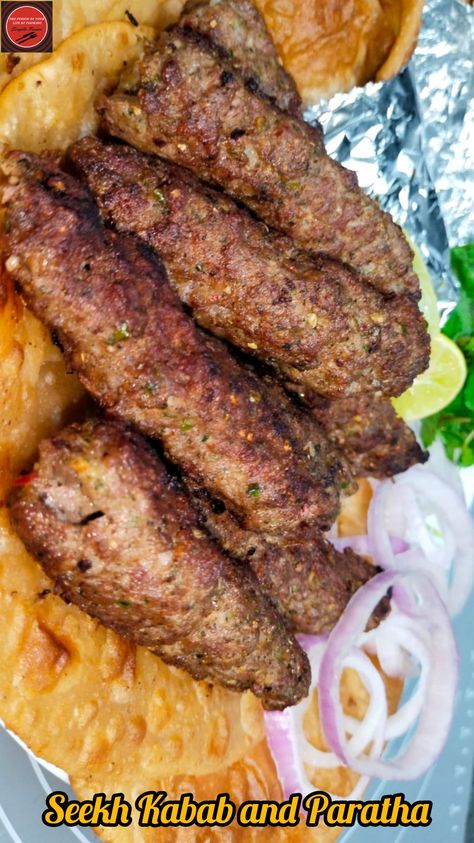 Seekh Kabab, Fried Recipes, Bakra Eid, Paratha Recipe, Paratha Recipes, Eid Special, Steak, At Home, Meat