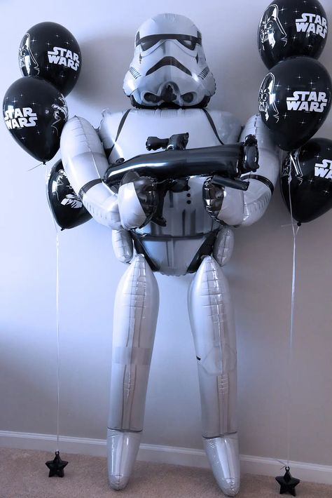 Star Wars Balloons, Star Wars Activities, Star Wars Birthday Cake, Party Ballons, Cocoa Krispies, Battle Droid, Star Wars Birthday Party, Epic Party, Stars Wars