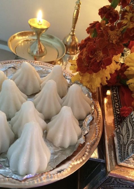 #modak #ganeshchaturthi Ganpati Modak, Food Captions, Paris Wallpaper, Selfie Photography, Photo Art Gallery, Emoji Wallpaper, Ganesh Chaturthi, Instagram Food, Ganesha