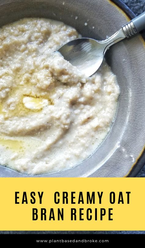 Oat Bran Cereal Recipes, Dukan Oat Bran Recipes, Bran Recipe, Oat Bran Recipes, Oat Bran Cereal, Wfpb Breakfast, Dukan Recipes, Bran Cereal, Oat Bran