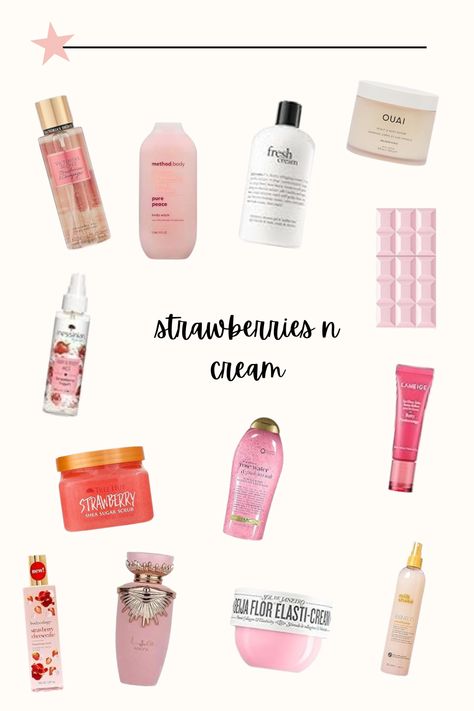 Indulge in the ultimate sweet and fruity experience with these strawberries & cream-inspired body care products! From luxurious body scrubs to refreshing sprays and rich creams, this collection has everything for your skincare routine. Perfect for anyone who loves to feel pampered with soft, fresh, and sweet fragrances. Note: This post contains affiliate links, which means I may earn a small commission at no extra cost to you if you purchase through my link. Cream Body, Body Care Products, Body Scrubs, Fresh Cream, Sweet Fragrances, Strawberries And Cream, Affiliate Links, Body Scrub, Sugar Scrub