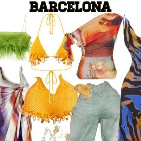 Charmine Asseng / Virtual Stylist on Instagram: "Welcome To Barcelona (A,B,C & D)

#fashioninspo #outfitideas #fashionblogger #fashionstyle" Virtual Stylist, A B C D, A B C, Barcelona, Fashion Blogger, Fashion Inspo, On Instagram, Instagram