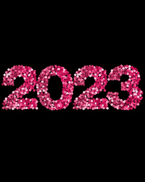 2023 ; NewYear ; Happy New Year ; Blessed New Year 2023 Aesthetic Number, Blessed New Year, 2023 Aesthetic, 2023 Pink, Happy New Year 2023, New Year 2023, Pink Glitter, Happy New, Happy New Year