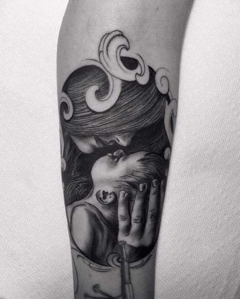 Mom And Baby Tattoo, Arlo Tattoo, Mama Tattoos, Mutterschaft Tattoos, Tato Mandala, Heart With Infinity Tattoo, Tattoo Mother, Motherhood Tattoos, Name Tattoos For Moms