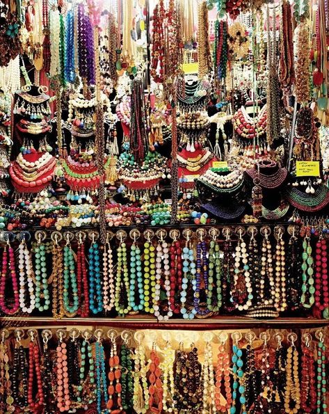 Inside The Grand Bazaar Of Istanbul With Assouline's New Book (PHOTOS) | HuffPost Life Things To Do In Istanbul, Grand Bazaar Istanbul, Book Photos, Bead Suppliers, Grand Bazaar, Outdoor Market, Turkish Jewelry, Bead Store, Bead Shop