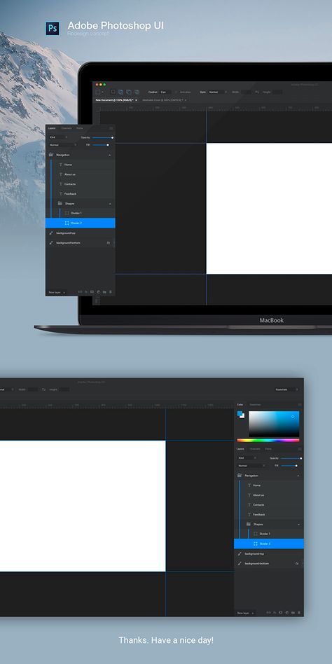 Adobe Photoshop user interface redesign concept. Photoshop Interface, Fluent Design, Design App, Design Tools, Ux Ui, Data Analytics, Mobile Design, User Interface, Video Editing