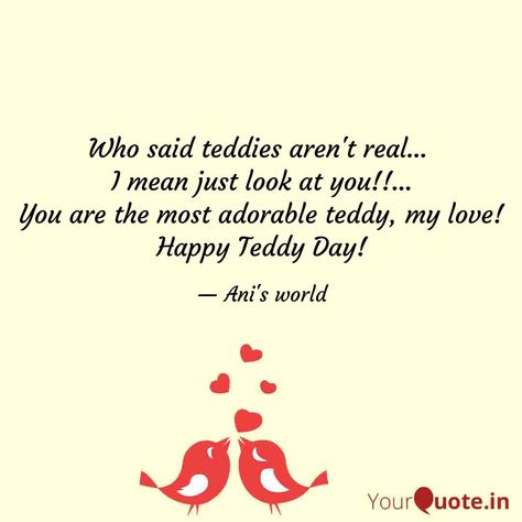 Teddy Day Wishes For Him, Teddy Day Quotes For Him, Happy Teddy Day Valentines, Happy Teddy Day Quotes, Flirty Text For Him, Teddy Quotes, Teddy Day Quotes, Text Your Crush, Love Promise Quotes