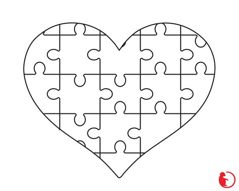 Excited to share the latest addition to my #etsy shop: Heart puzzle SVG cut files, Love jigsaw cricut file, White puzzle heart cut file, Instant download, Love jigsaw clipart, Cameo cut #supplies #kidscrafts #svgfileforcricut #abstractgeometric #puzzleclipart #puzzledesign #cuttfile #whitepuzzle #instantdownload Heart Puzzle Template, Puzzle Piece Template, Puzzle Drawing, Puzzle Template, Puzzle Photo, Make Your Own Puzzle, About Heart, Heart Coloring Pages, Heart Puzzle