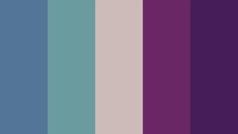 20+ Best Vintage Color Palettes » Blog » SchemeColor.com Purple And Teal Palette, Purple Pallete Color Combinations, Purple Combination Colors, Red Purple Color Palette, Blue And Purple Color Scheme, Vintage Color Palettes, Color Palette Vintage, Flat Color Palette, Artist Problems