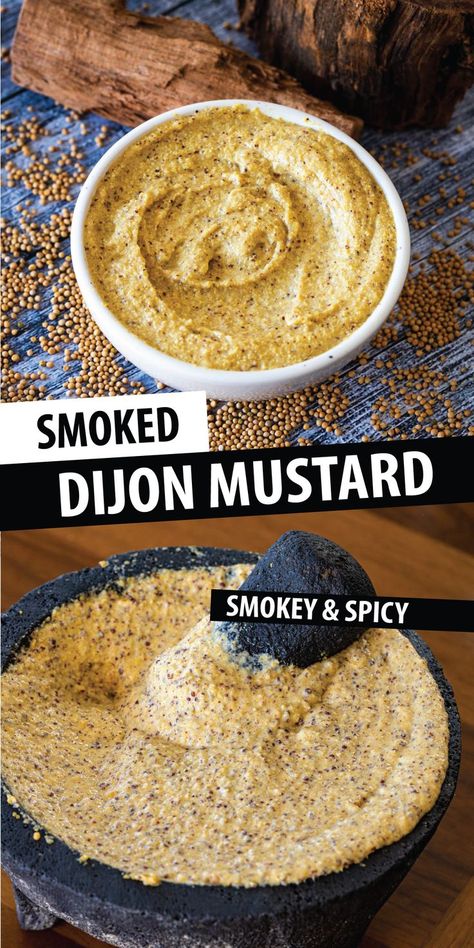 Mustard From Scratch, Smoked Pork Recipes, Beer Mustard, Homemade Mustard, Mustard Recipe, Spice Mix Recipes, Love At First Bite, Homemade Condiments, Homemade Seasonings