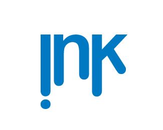 Ink Virgin is a unique clothing line and plays on clever logo type where the letters resemble running ink - designed by John Morrey Ink Logo Design, Ideas Para Logos, Ink Logo, Innovative Logo, Logo Word, Clever Logo, Logo Idea, Typo Logo, Logo Type