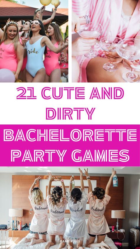 bachelorette party games Weenie In A Bottle Game, Bachelorette Party Bus Games, Active Bachelorette Party Games, Drinking Games For Bachelorette Party, Drinking Bachelorette Games, Hilarious Bachelorette Games, Bachelorette Drink If Game, Minute To Win It Games Bachelorette, Games To Play At A Bachelorette Party