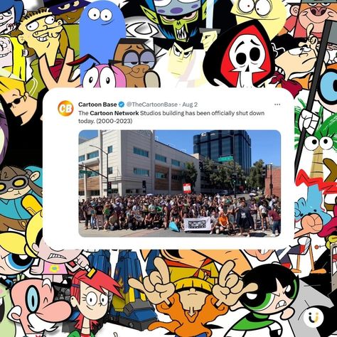 Cartoon Network Studios is officially shut down (2000-2023) 😲 But fret not - the studio is not halting operations; they're only moving locations this fall. What's your favorite Cartoon Network show growing up? Cartoon Network Studios, Cartoon Network Shows, Hanna Barbera, Popular Shows, Classic Cartoons, Cartoon Network, The Studio, Pop Culture, Growing Up