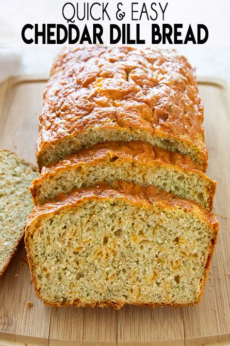 Dill Bread Recipe, Dill Bread, Easy Blueberry Muffins, Dill Recipes, Dill Dip, Savory Bread, Bread Serving, Dessert Bread, Sandwich Bread