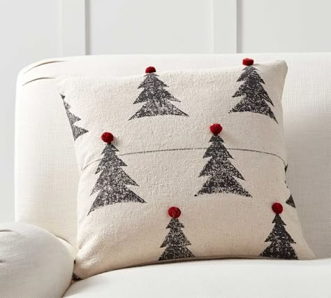 Pottery Barn Christmas, Guest Hand Towels, Pom Pom Pillows, Plaid Pillow Covers, Embroidered Pillow Covers, Christmas Cushions, Christmas Pillows, Holiday Pillows, Throw Pillows Christmas