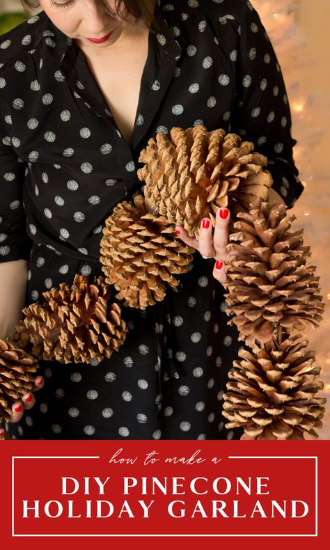 Giant Pine Cones, Sugar Pine Cones, Pine Cone Garland, Table Runner Centerpiece, Pine Cone Christmas Decorations, Large Pine Cones, Pinecone Crafts Christmas, Pinecone Garland, Pine Cone Christmas Tree