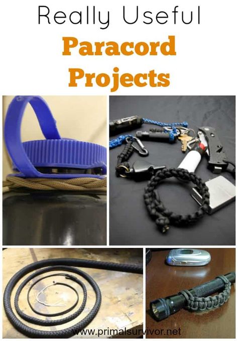 24 Paracord Projects So Useful that they Could Save Your Life