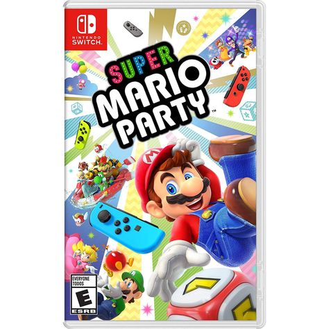 Mario Party Games, Nintendo Switch Super Mario, Nintendo Switch System, Nintendo Console, Switch Nintendo, Mario Kart 8, Super Mario Party, Super Party, Mario Games