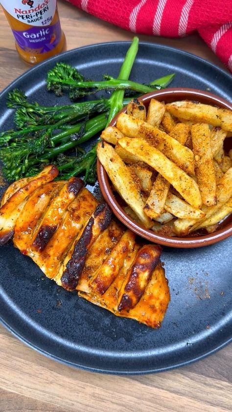 Rebecca Finley | Slimming Food on Reels | Kenya Grace · Strangers Kenya Grace, Chicken And Halloumi, Juiciest Chicken, Hasselback Chicken, Raw Chicken Breast, Raw Chicken, Juicy Chicken, Daily Meals, Fryer Recipes