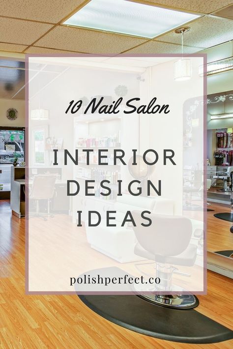 Home Nail Salon Ideas Small Spaces, Nail Salon Ideas, Salon Color Schemes, Beauty Bar Salon Ideas, Modern Nail Salon, Nail Parlour, Salon Interior Design Ideas, Salon Design Ideas, Nail Salon Interior Design