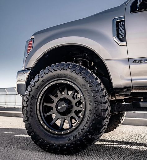 Truck Rims And Tires, Ford Super Duty Trucks, Truck Rims, Ford Trucks F150, Vintage Pickup, Super Duty Trucks, Vintage Pickup Trucks, F250 Super Duty, Rims And Tires