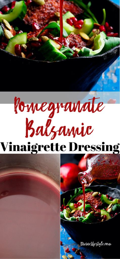 Pomegranate Balsamic Dressing, Pommegrenade Recipe, Pomegranate Molasses Salad Dressing, Pomegranate Sauce Recipe, Pomegranate Vinaigrette Dressing, Pomegranate Salad Dressing, Balsamic Vinaigrette Dressing Recipe, Pomegranate Molasses Dressing, Simple Balsamic Vinaigrette