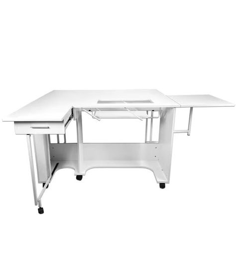 Sullivans 46" x 18" The Ultimate Quilting Table | JOANN Office Craft Room Combo, Quilting Table, Sewing Station, Sewing Room Storage, Foldable Desk, Sewing Machine Table, Craft Cabinet, Sewing Cabinet, Desk Plans