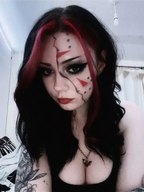 45+ Horrifying Halloween Makeup Ideas for Women - HubPages Friday The 13 Makeup Ideas, Women’s Halloween Costume Ideas 2023 Diy, Friday The 13 Makeup, Friday The 13th Makeup Ideas, Horror Eye Makeup, Jason Mask Makeup, Slasher Costumes Women, Jason Makeup Halloween Friday The 13th, Slasher Makeup